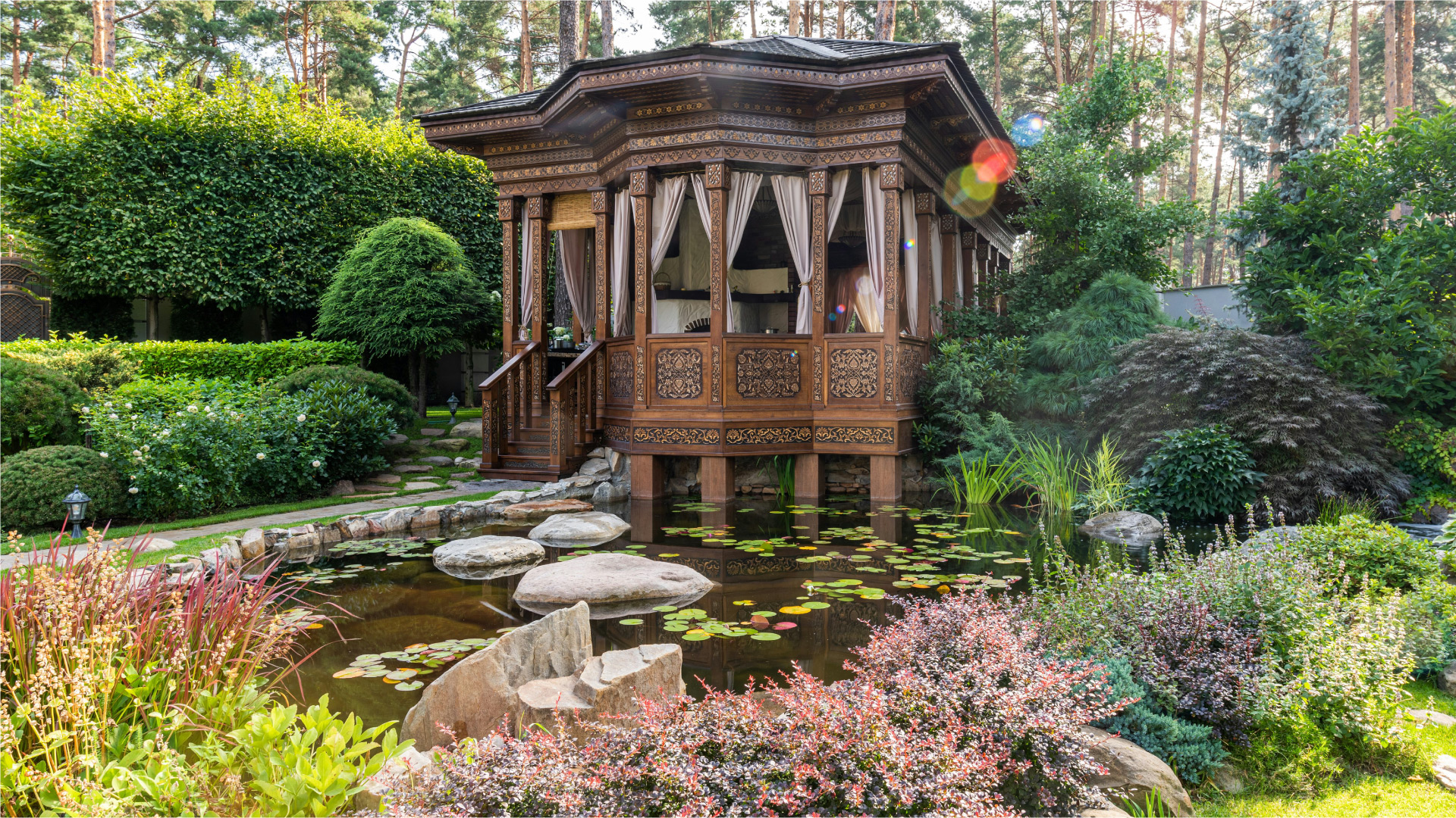 jardin arboré